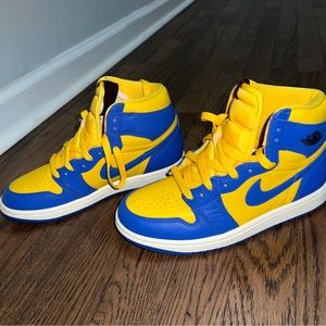 Size 6.5 Jordan 1 Retro High OG “Game Royal & Vict Maze” Shoe